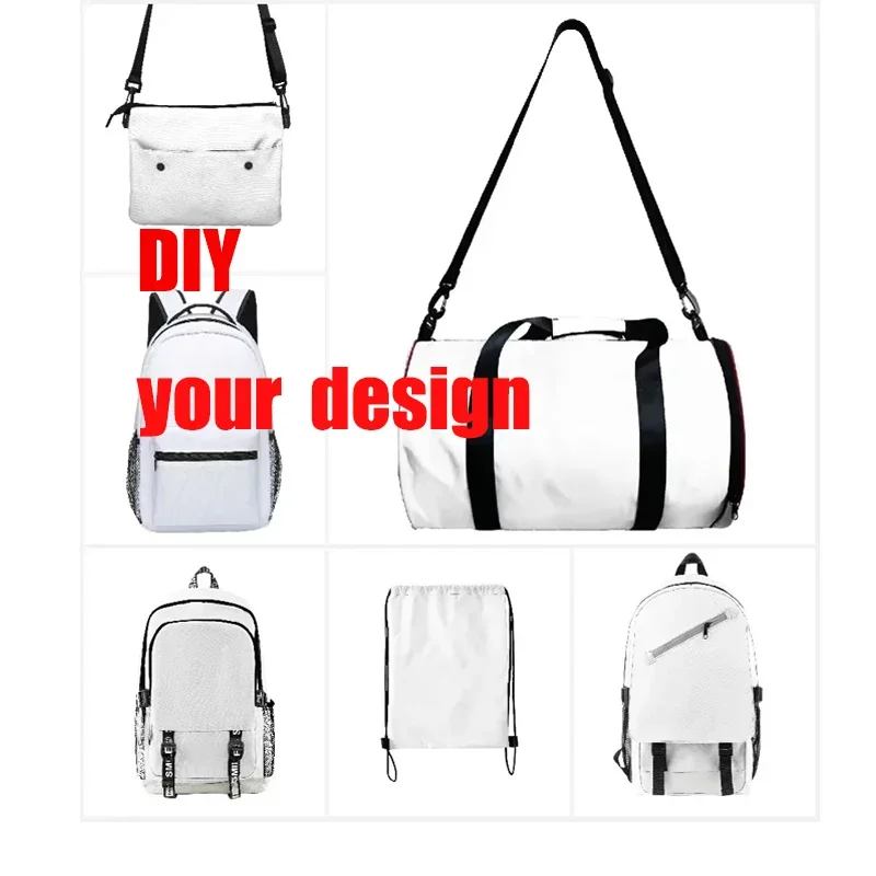 Personalizza lo logo dello zaino Regali personalizzati Borse per la spesa personalizzate Borse da viaggio fai da te Borsa tote di tendenza per il ritorno a scuola Grande capacità
