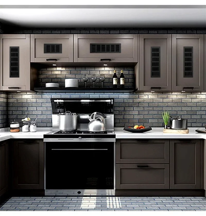 Решетка Вентиляционная перфорированная из алюминиевого сплава для вентиляционного отверстия, 1 шт.