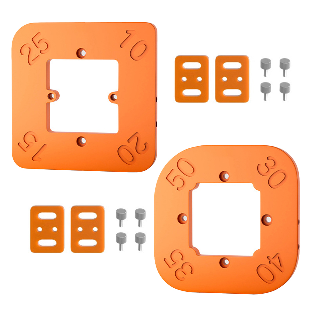 4-in-1 Router Corner Radius Templates Jig Woodworking Router Corner Radius Templates Jig Arc Angle Corner Template Hand Tools