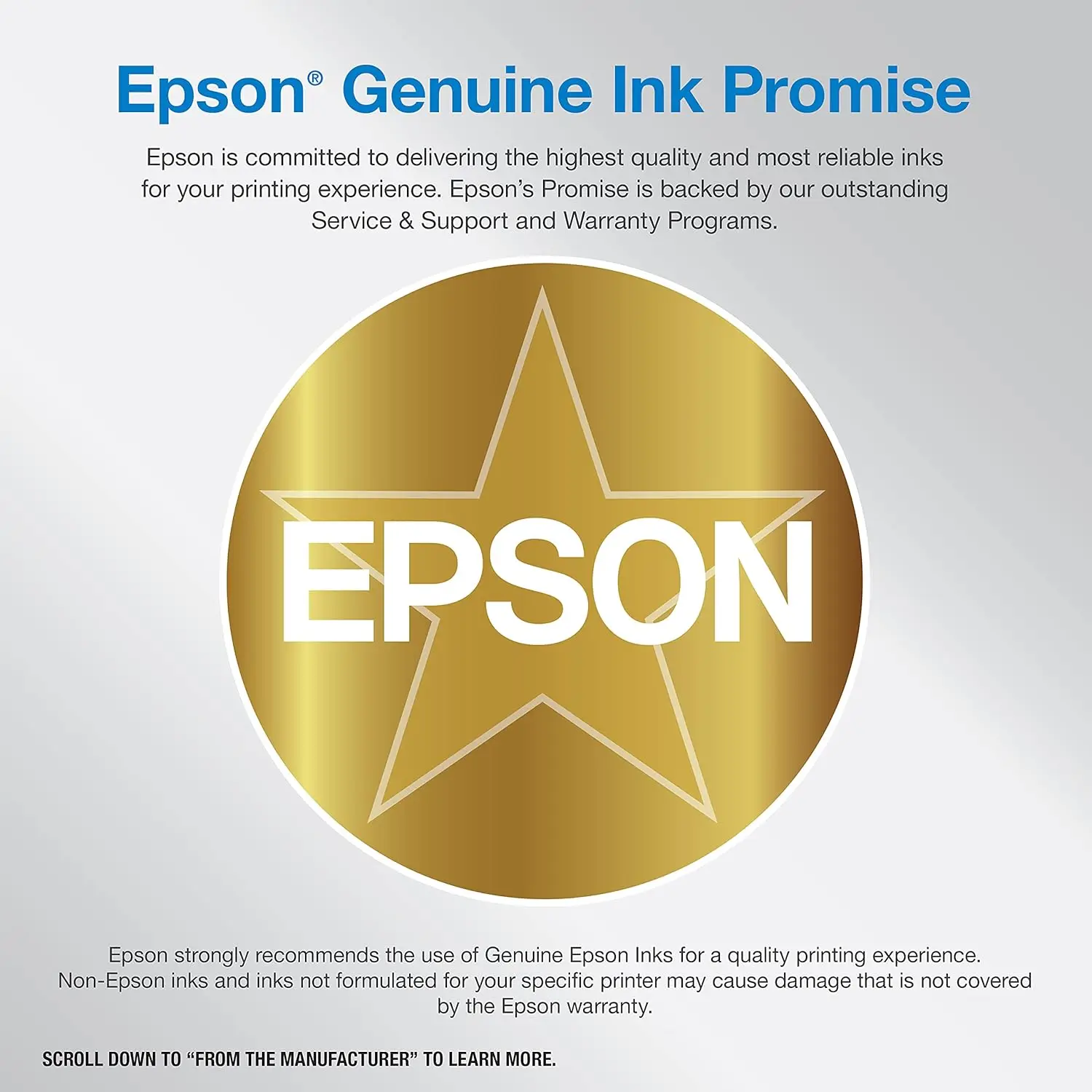 ET-2800 Wireless Color All-in-One Cartridge-Free Printer with Scan and Copy â€“ The Ideal Basic Home Printer - White, Medium