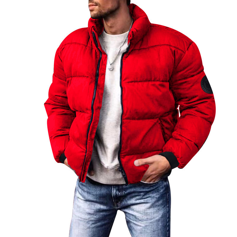 2024 winter nieuwe katoenen herenjas, dagelijkse casual winddichte en koudebestendige warme katoenen kleding