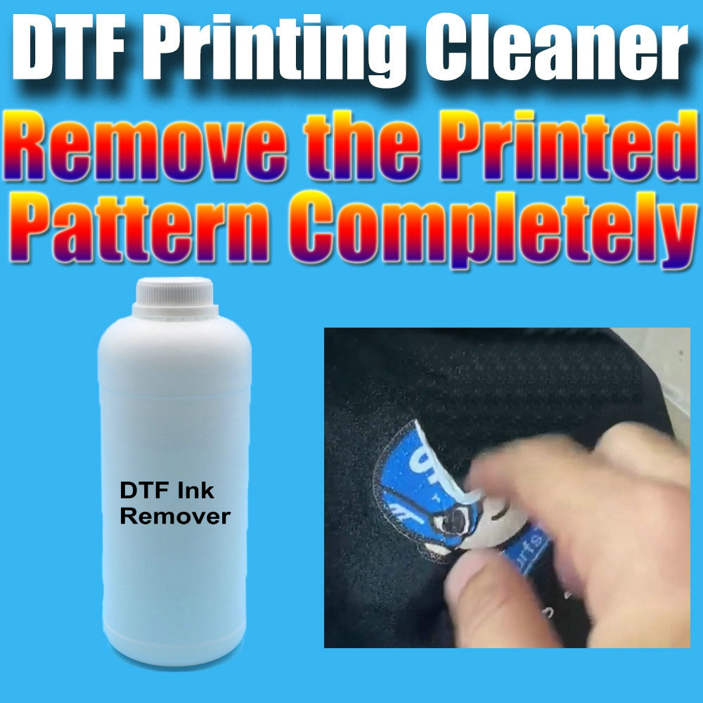 Dtf Print Remover Sticker Liquid DTF Cleaner Средство для удаления клея для прямой печати на пленке Очистка Dtf Print Удаление воды 100 мл