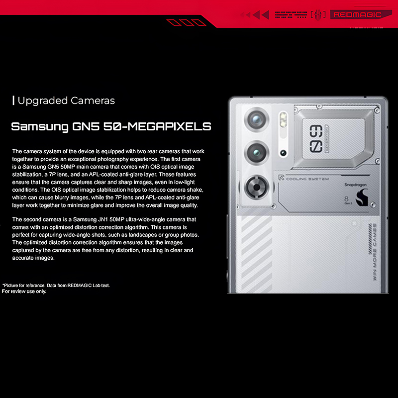 Nueva versión Global Original Redmagic 9 Pro NX769J 6,8 2480*1116 120Hz Snapdragon 8 Gen 3 Q9 + 6500mAh 80W carga rápida 5G NFC