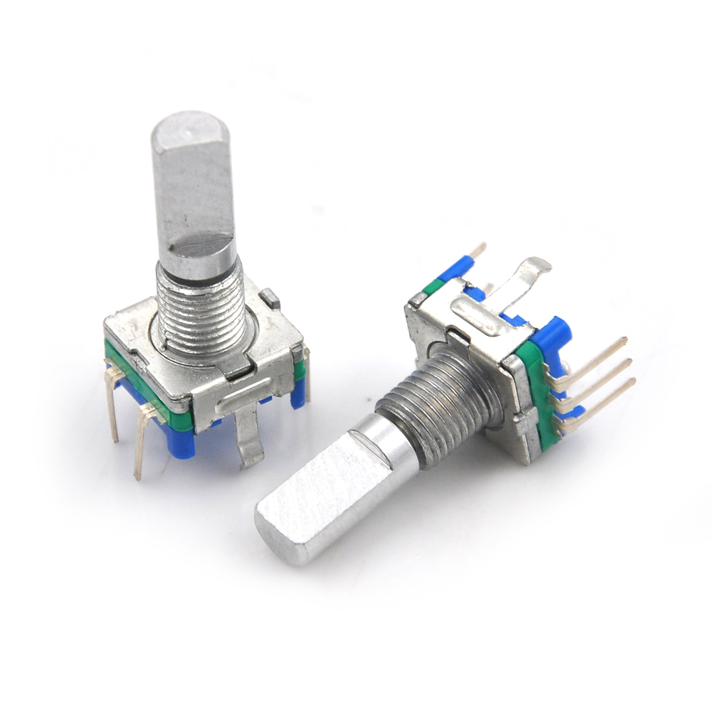 3 шт./набор 6 мм D вал 18 позиций 360 градусов Поворотный энкодер w кнопка