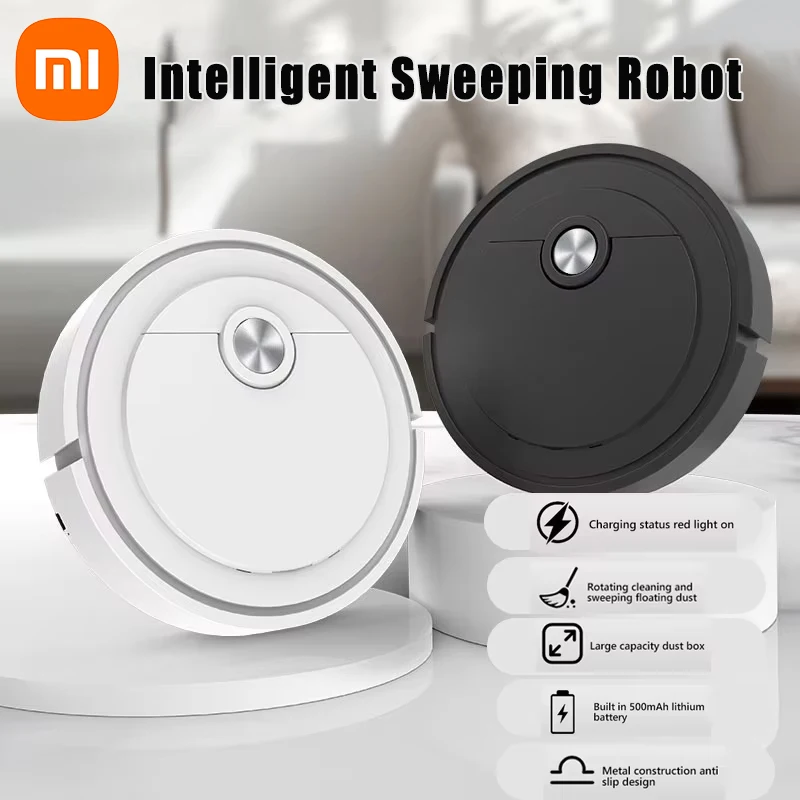 Xiaomi-Robot de barrido, máquina para fregar y chupar, limpiador inteligente 3 en 1, recargable para el hogar, evitación completamente automática