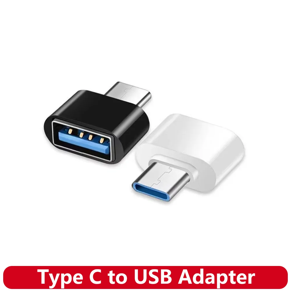 Adattatore da tipo C a USB 3.0 USB-C 3.1 Maschio OTG A Femmina Connettore dati per MacBook Pro iPad Mini 6/Pro MacBook Air Tipo C Dispositivi