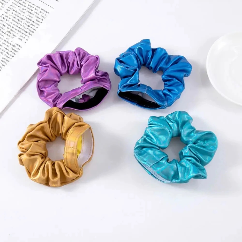 Banda Invisible para el cabello oculta con bolsillo para almacenar, contenedor seguro, bolsillo de almacenamiento, lazo secreto para el cabello, compartimento para almacenar de desviación de viaje