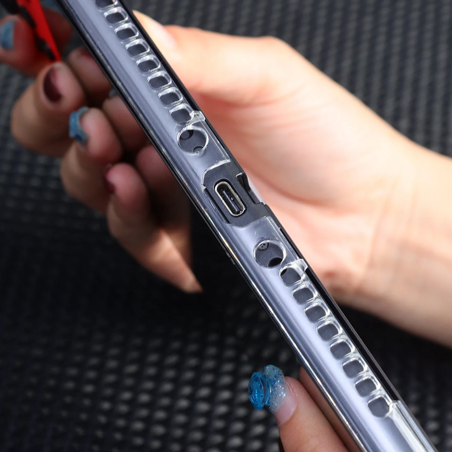 For Switch 2 Handheld Gaming Console Silicone Case Protective Cover Shockproof Transparent Protector Shell For Nintend Switch2