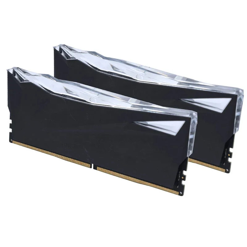 Top Quality 2pcs Set Black Desktop Gaming Memory RAM DDR5 16GB 6400MHz Memory Card PC DDR5 Ram Memory