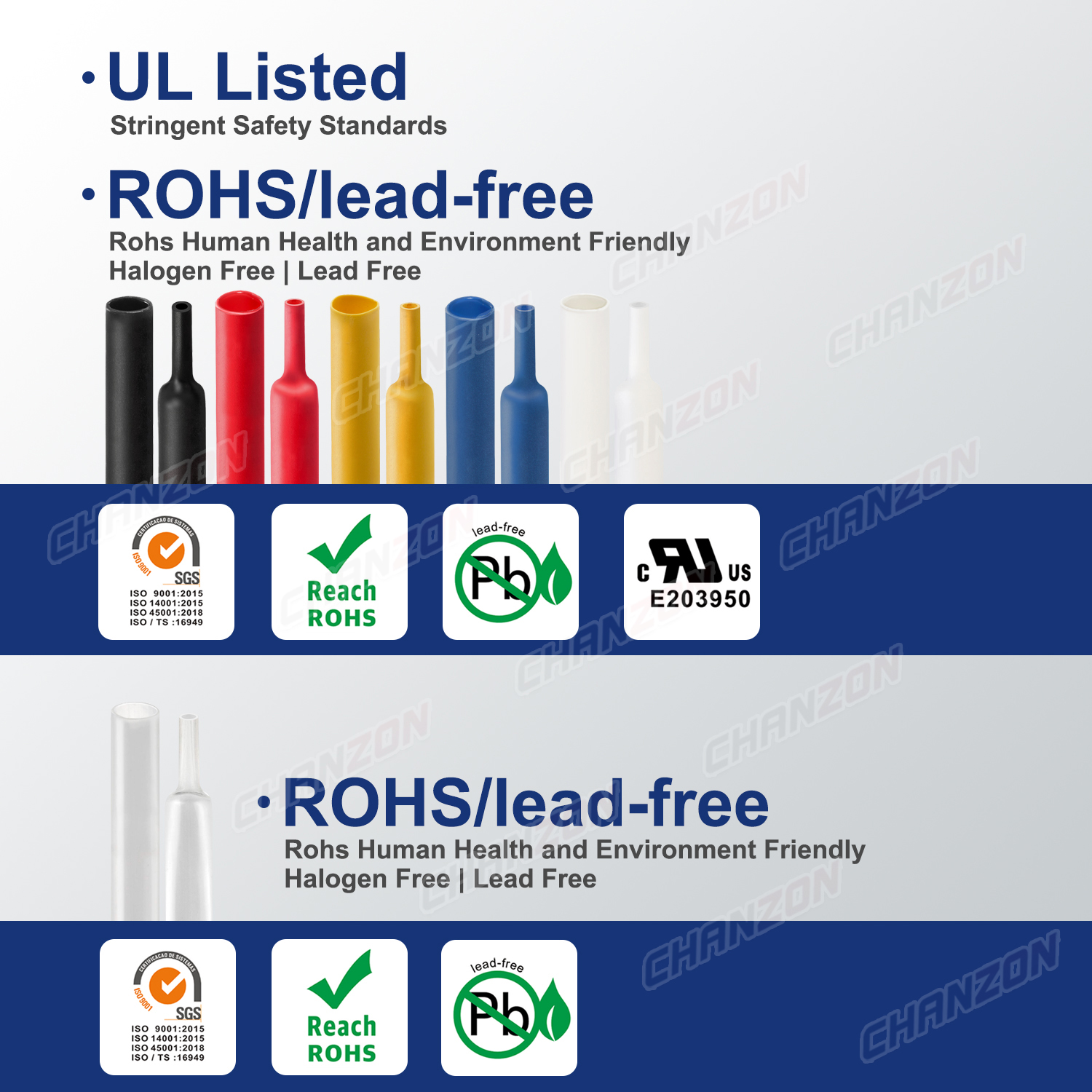 6 mehrfarbige 7 Größen 3:1 Schrumpfschläuche-Set mit Kleber, doppelwandiger, selbstklebender, gefütterter Drahtschutz, Schrumpfschlauch, 97 Stück