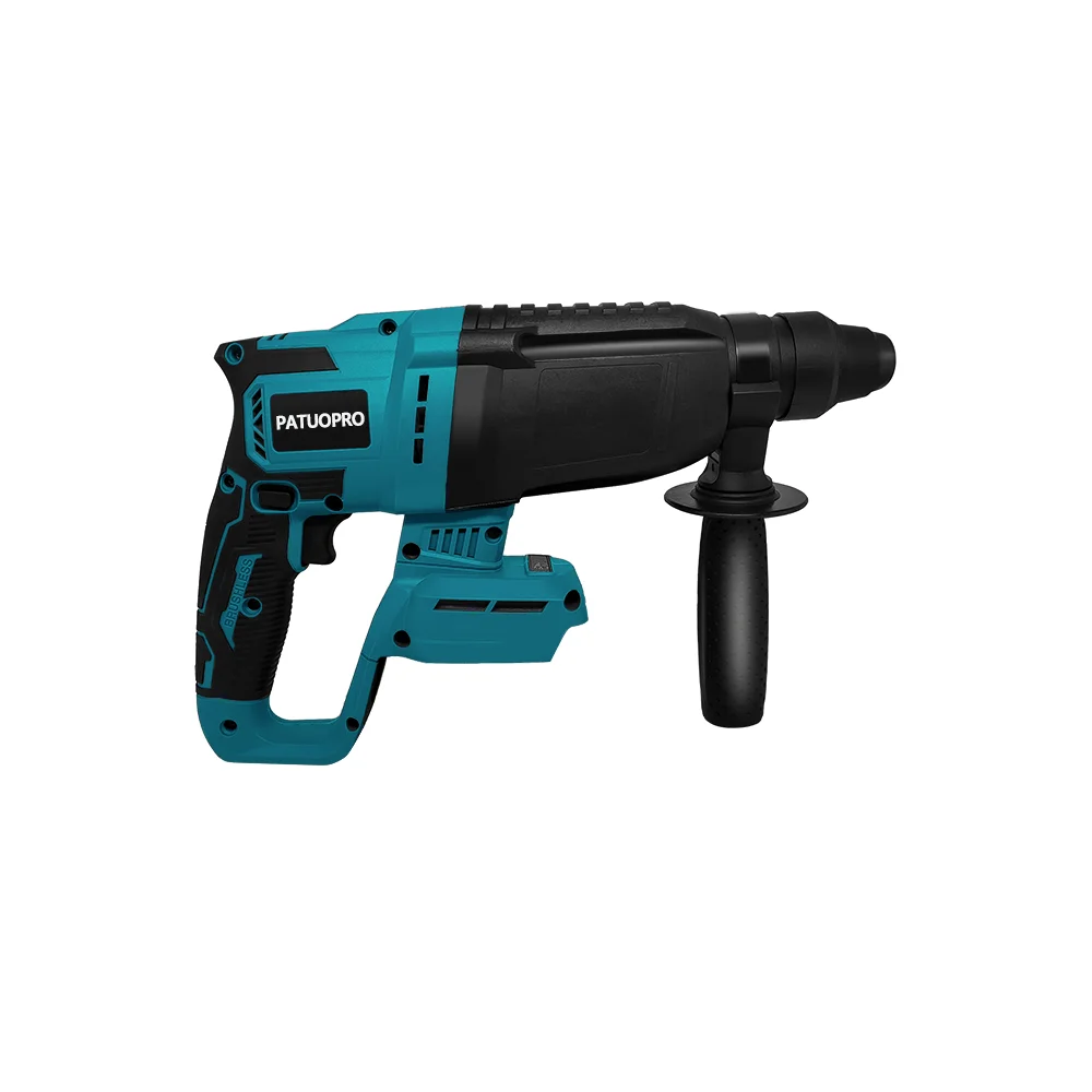 Taladro de impacto eléctrico sin escobillas, herramientas rotativas inalámbricas multifunción para batería Makita de 18V, 26mm, 4 modos