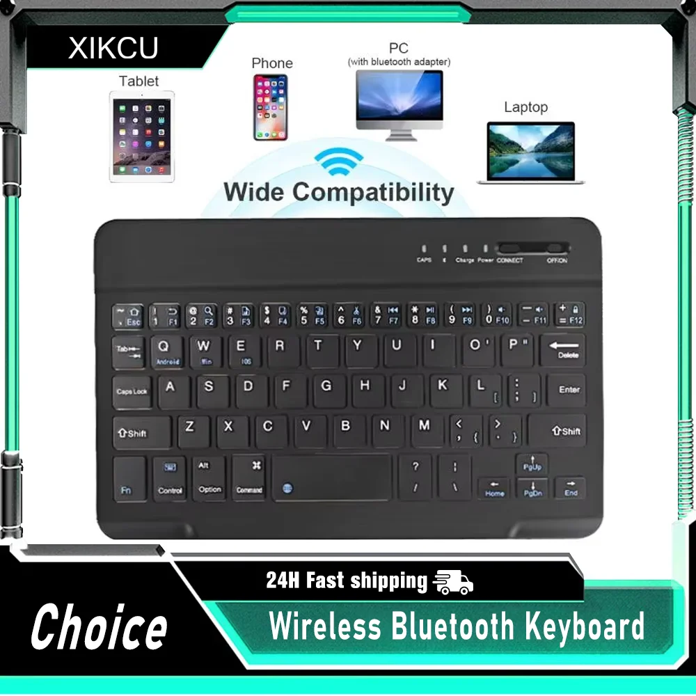 Teclado Bluetooth para iPad de 10. a generación iPad Pro 13 12 11 10 9 8 7 pulgadas iPad Air 13 11. ° iPad Mini Samsung Xiaomi tabletas