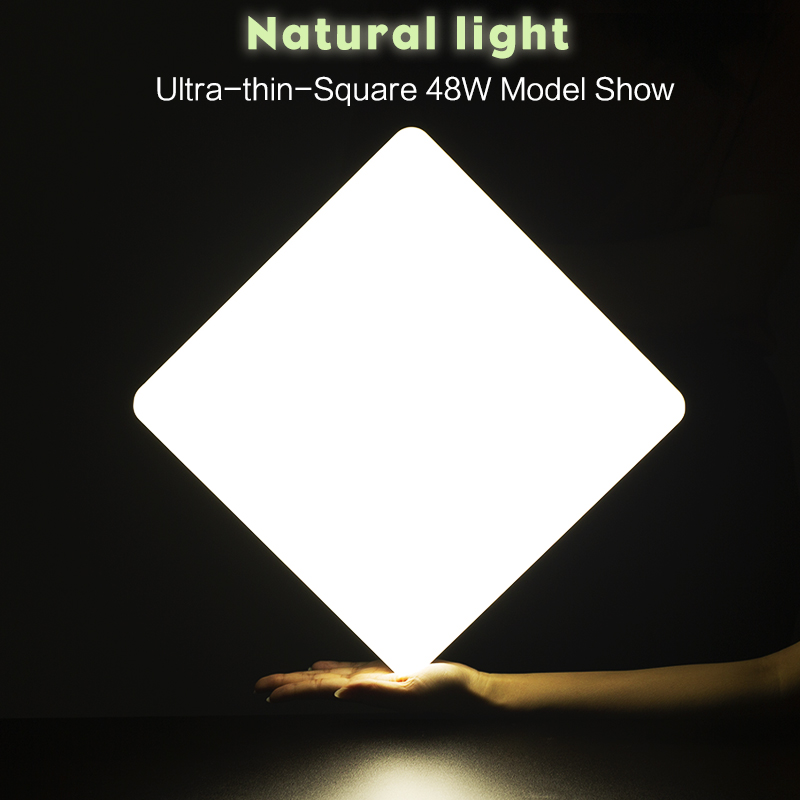 MARPOU スクエア Led シーリングランプ寝室の照明昼白色コールドホワイトウォームホワイト 48 ワット 36 ワット 24 ワット 18 ワット LED シーリングライトルーム