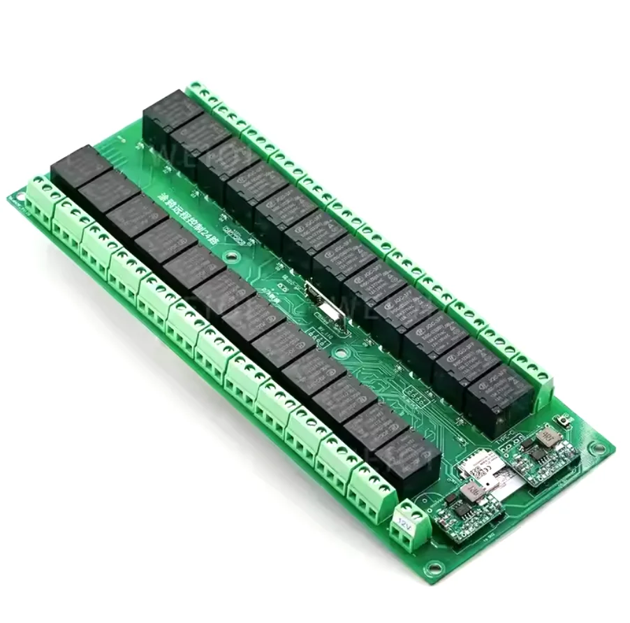 Tuya 24 canais inteligente wifi/zigbee módulo de interruptor de relé sem fio app módulo de casa inteligente