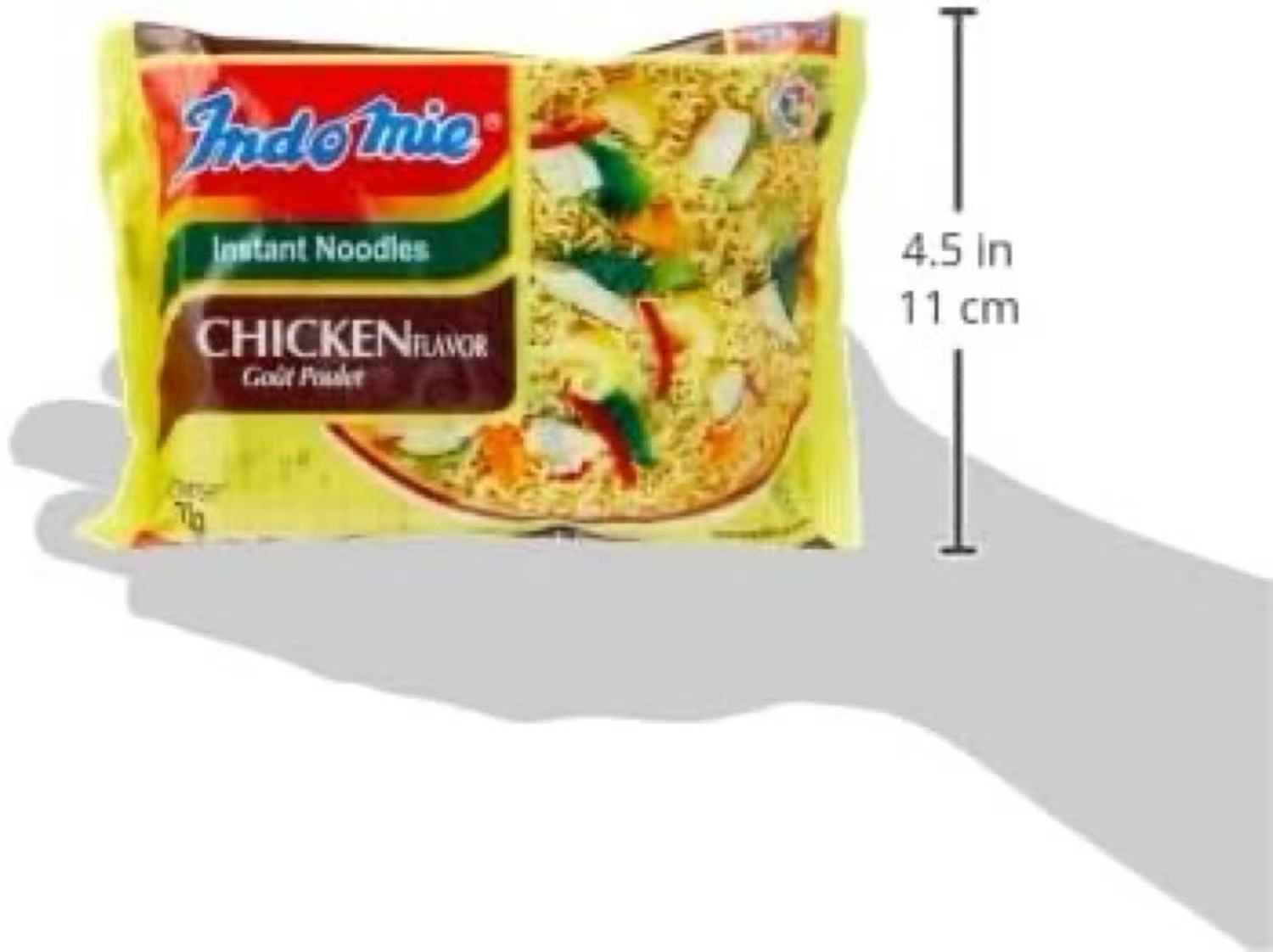 Indomie, Chicken - flavored Instant Noodles, Pack of 40, 70g per pack