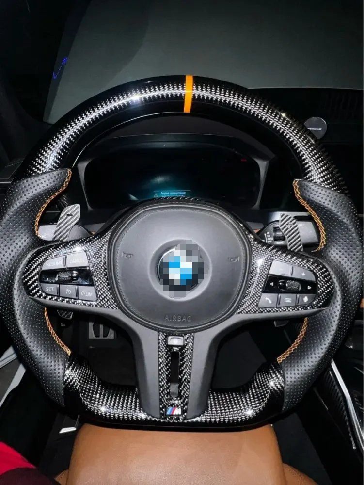 Steering Wheel Magnetic Shift Paddle For BMW F36 F21 F22 F32 F30 F02 F80 F11 F06 F20 F23 F12 F26 F15 M3 M4 Carbon Fiber