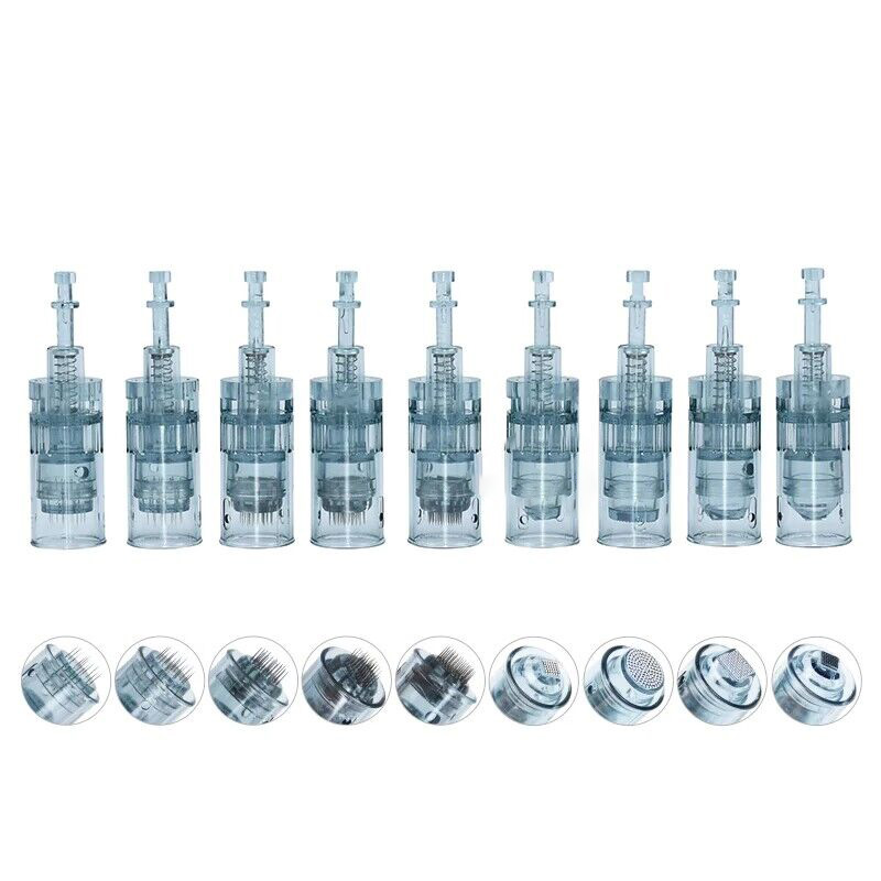 50 pcs Dr. pen M8 Microneedling Cartridge Needles 11 Pin 16 Pin 24 Pin 36 Pin 42 Pin Round Nano 3D nano 5D Nano Replacement
