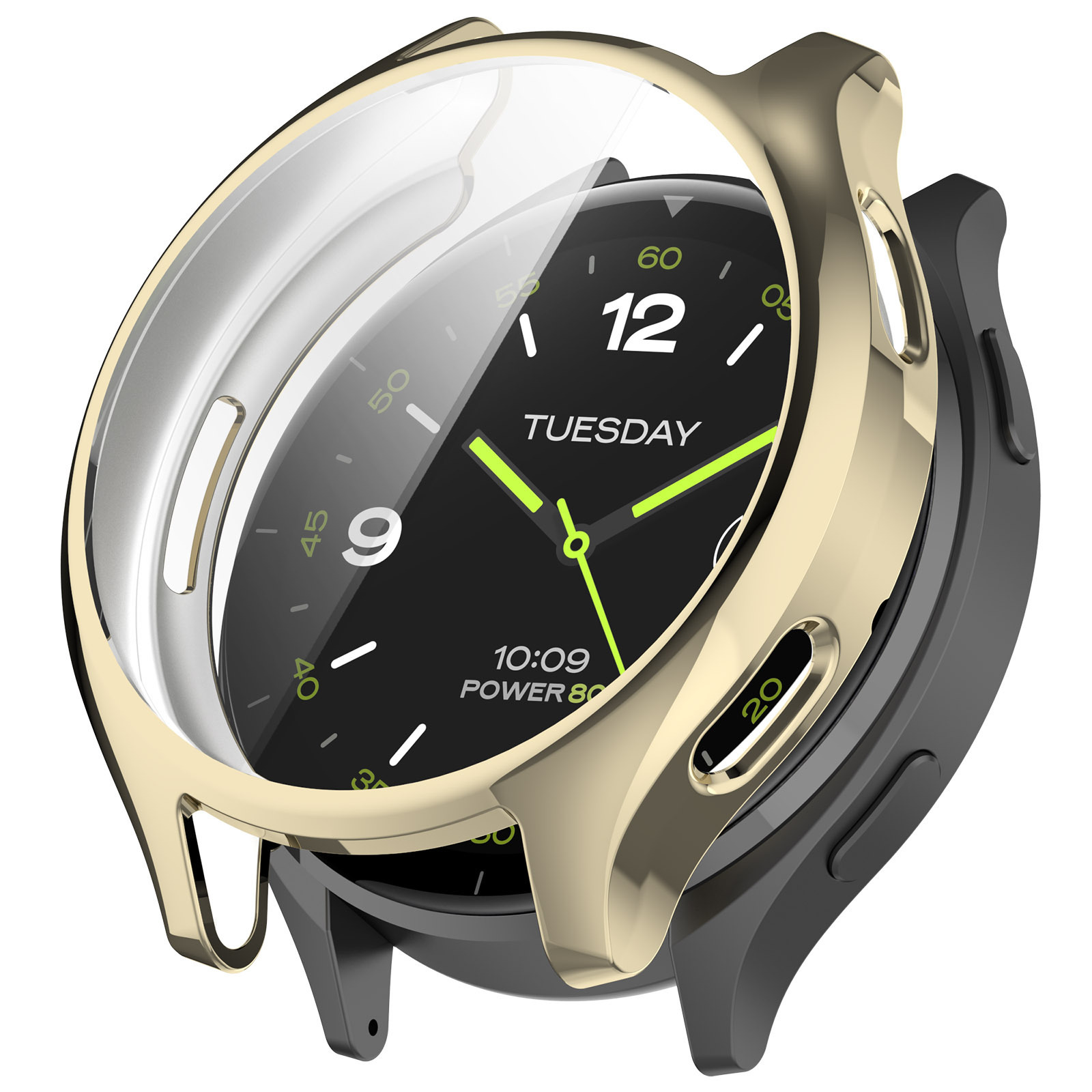 Full Cover Protective Case for Xiaomi Watch 2 Smart Watch,Soft TPU Screen Protector For XiaoMi Watch 2 Accessories