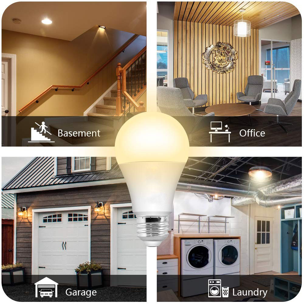 Smart Sensor 12W 15W 18W 20W LED Motion Sensor Lamp E27 Universal Safety Globe Bulb Smart For Home Radar Sensing Bulb Lamp