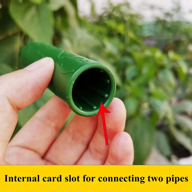10PCS Plant Support Universal Plastic Clips Fixed Connector Pillars , 8/11/16/20mm Diameter Fastener Adjustable Accessories