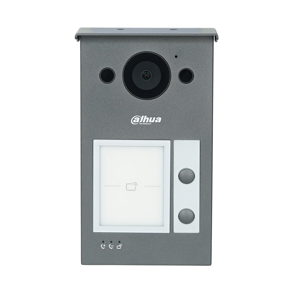 Dahua Multi-langue Stérilisation VTO3311Q-WP 3PG PoE IP Villa Wi-Fi Sonnette, Interphone vidéo, Téléphone de porte IP, P2P Cloud, Station de porte
