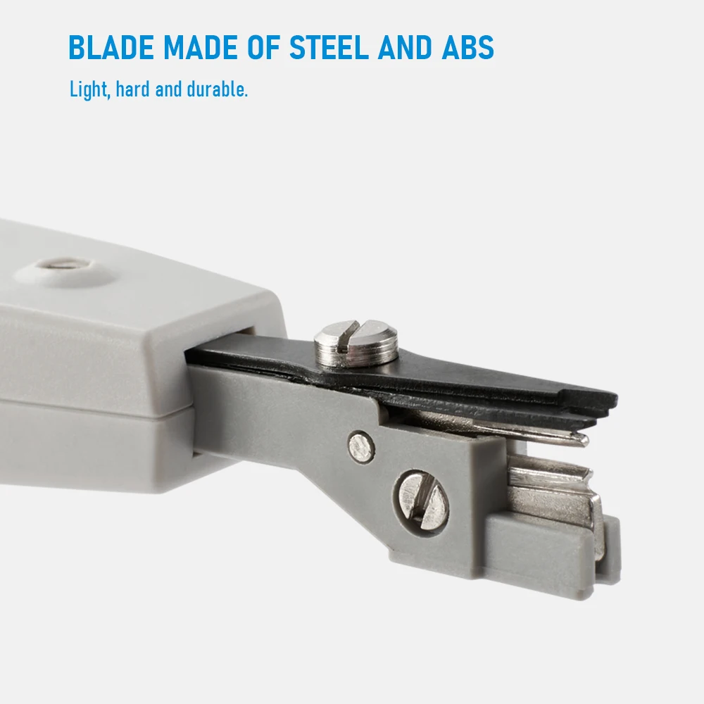 1pcs Network Punch Down Tool Multifunction Krone Type IDC/Network Wire Cat5 & Telephone Insertion Impact Terminal Tools
