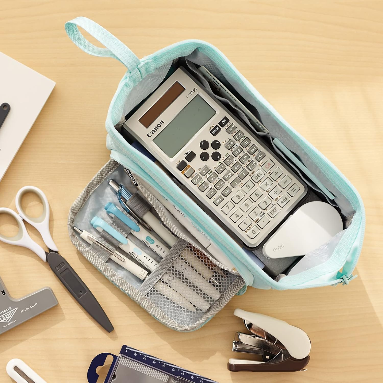 Kawaii Etui Grote Capaciteit Cosmetische Tas Leuke Pouch Box Terug naar School Pen Tas Levert Koreaans Briefpapier