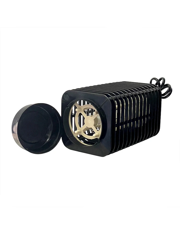 220V สองขนาดเลือกโคมไฟ UV สไตล์ใหม่ไฟฟ้าแมลงนักฆ่ายุงสีดําสําหรับสวนในร่มและกลางแจ้ง 15W