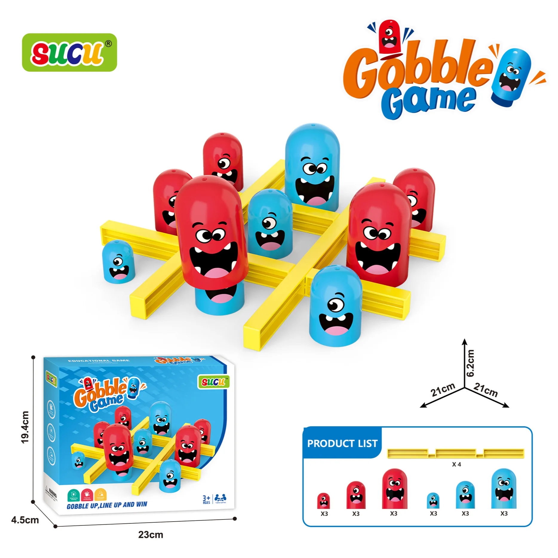 Tic-Tac Toe Brettspiel Puzzle Spielzeug für Party Familien spiel Eltern-Kind interaktive Wettbewerb Geburtstags geschenke für Kinder Juegos
