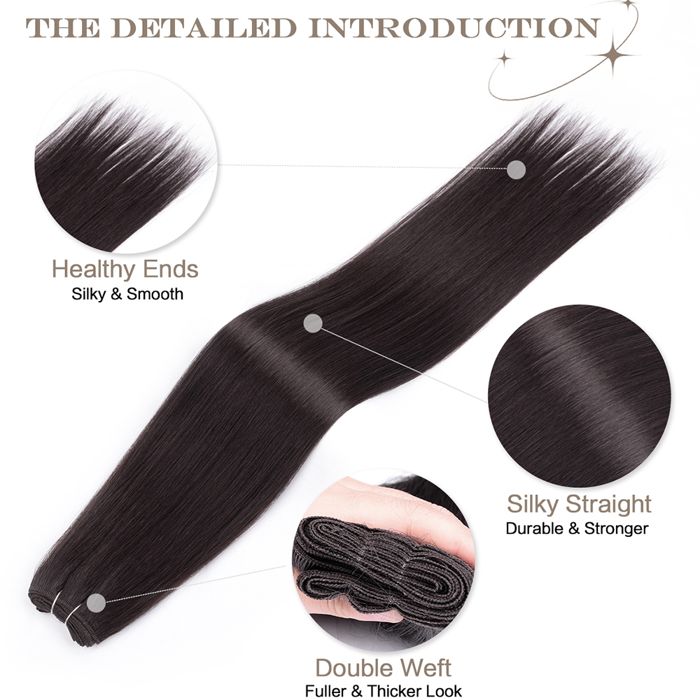 150g สังเคราะห์ผมตรงผมโครเชต์ Braids ผม 26 นิ้วเส้นใยอุณหภูมิสูงยาวตรงผม Bundle