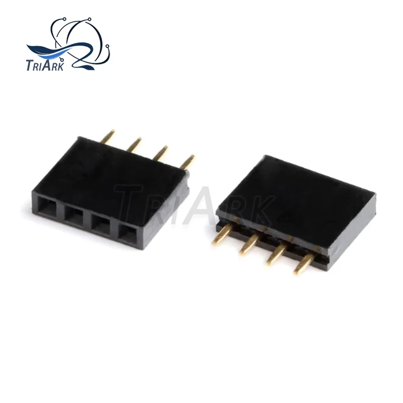 20PCS 2.54mm Single Row Pin Female Header Socket Pitch 1*2p 3p 4p 5p 6p 7p 8p 9p 10p 12p 14p 16p 18p 20p 25p 40p Pin Connector