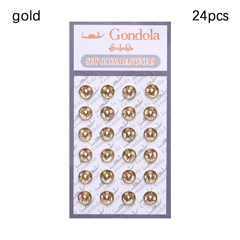 24 шт./компл., 5 мм, невидимые мини-кнопки для рукоделия, пряжка для шитья одежды, металлические пряжки, кукольная одежда «сделай сам»