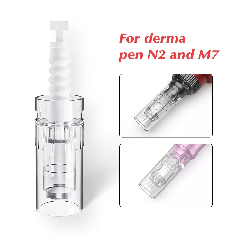 Wkład bagnetowy Microneedling do wymiennych igieł do tatuażu N2/M5/M7/MYM Derma Pen 12/36PIn