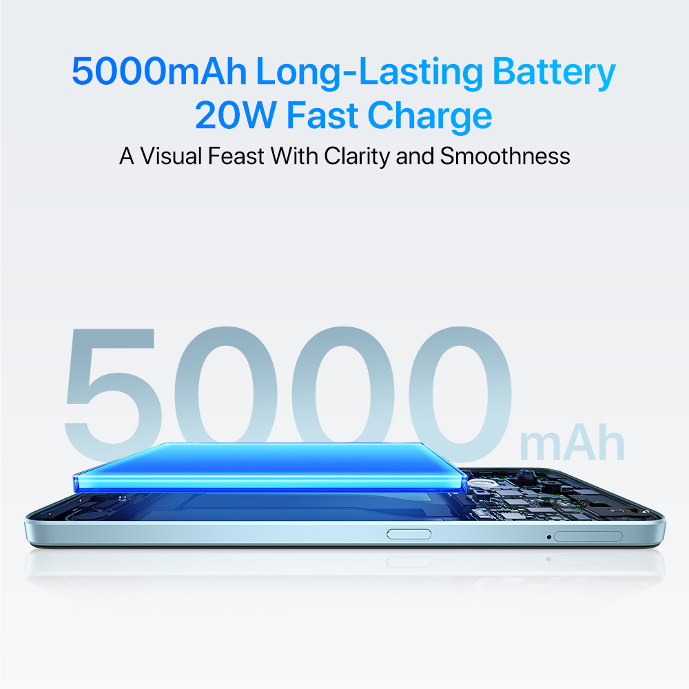 UMIDIGI Note 100 Android 14 Smartphone Octa-Core 6.8” HD+120Hz 50MP Camera 8GB 256GB/6GB 128GB 20W 5000mAh DualSIM NFC Cellphone