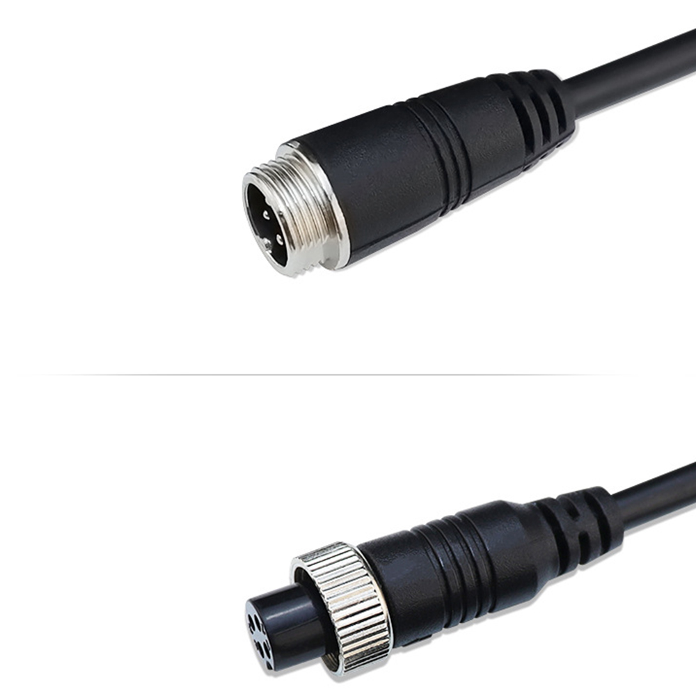 4 Pin Aviation Extension Video Cable 3M 5M 10M 15M 20M for Truck Bus Monitor Camera Connectionwire