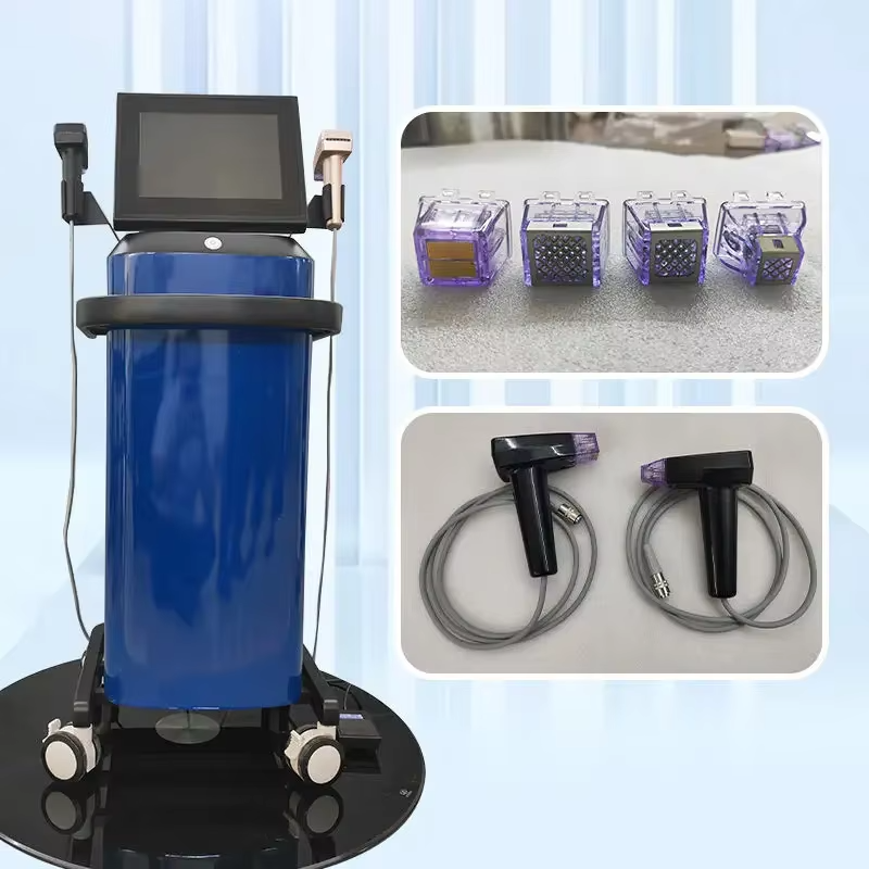 Professionelle Morpheus 8 RF Microneedling Maschine Gesichtspflege Schönheit mit 12 24 40 Nano Pin Patrone