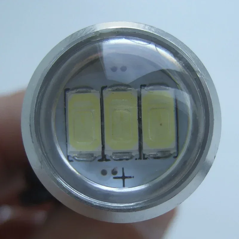 DNO 1 Cái Đại Bàng Mắt Đèn LED Xe Hơi Đèn Chạy Ban Ngày DRL Bi Gầm Lồi Cho Xe Máy Tự Động Bãi Đậu Xe Singal Lapms 12V 24V LED Cho Xe Ô Tô