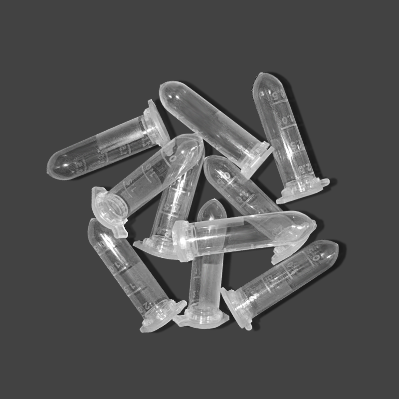 Tubes à centrifuger portables de 2ml, 500 pièces, Tubes à microcentrifuger, conteneur d'échantillons chimiques, Tube à essai pour centrifuger