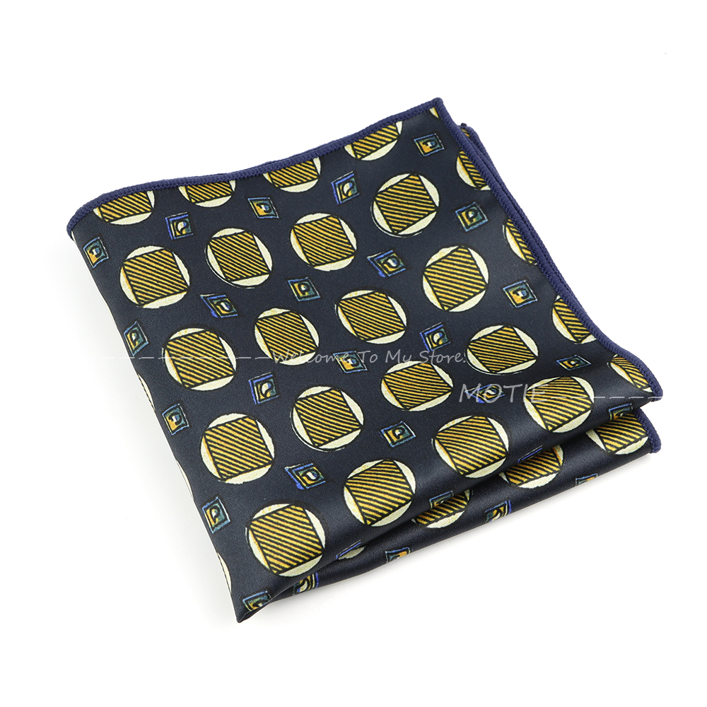 ใหม่ล่าสุด hankies โพลีเอสเตอร์ผ้าเช็ดหน้ากระเป๋าสี่เหลี่ยมลายดอกไม้ที่สวยงามสบายๆวันคู่รักแต่งงานสวมใส่ทุกวันชุดอุปกรณ์เสริม