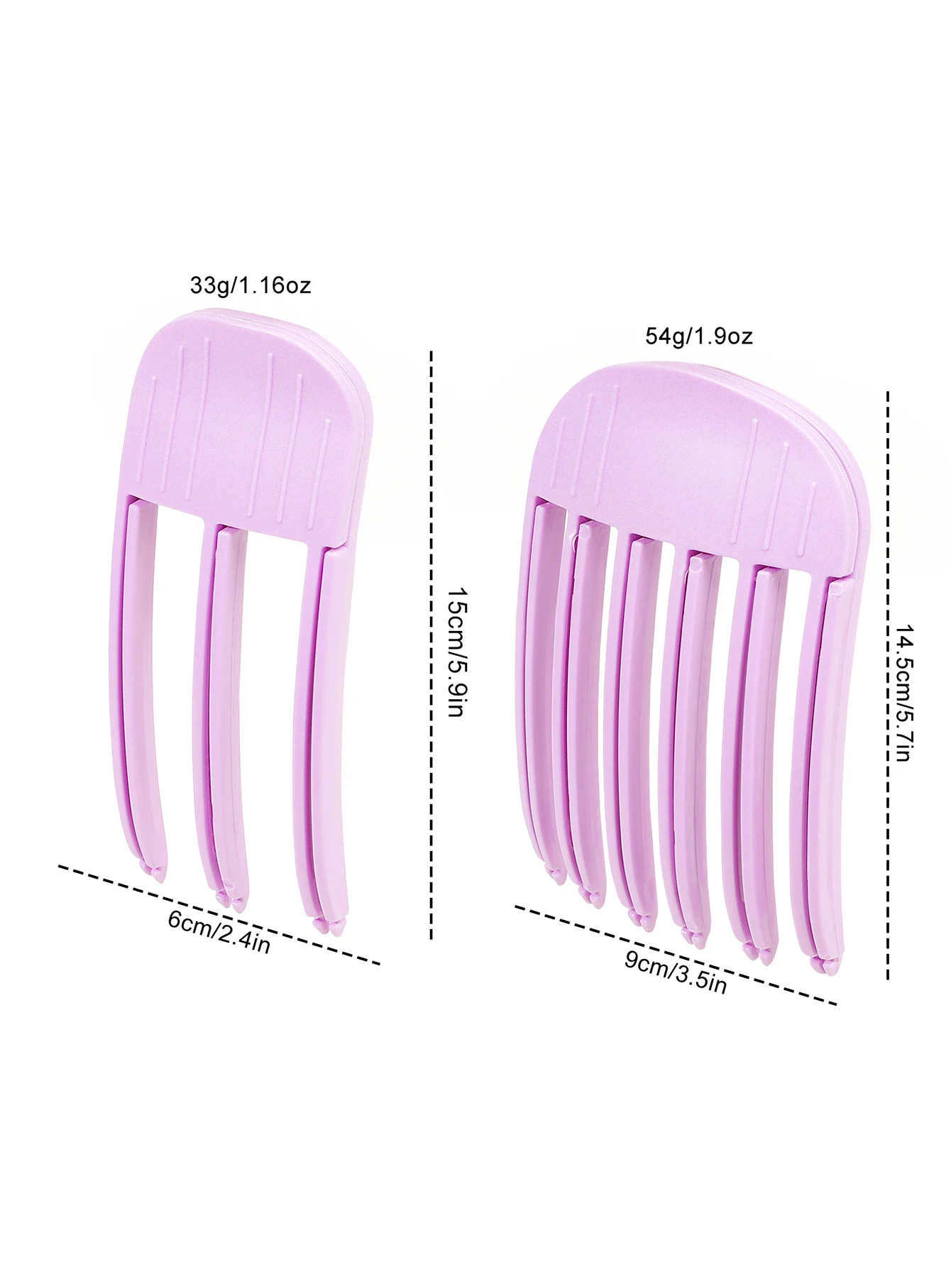 2 pièces épingle à cheveux moelleuse friser frange Clips racines de cheveux volumateur pinces à cheveux ensemble femmes friser pince fixe mode Volume rouleau de cheveux