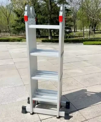 CE Certified Best-Selling Multi-Function Aluminum Ladder with Safety Lock and Non-Slip Mat Portable Folding for Workshop