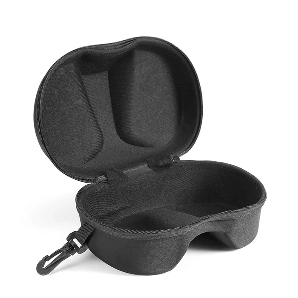 Caja de almacenamiento de gafas de buceo, máscara subacuática, almacenamiento de gafas, cubierta facial de buceo, estuche con cremallera para snorkel para natación subacuática