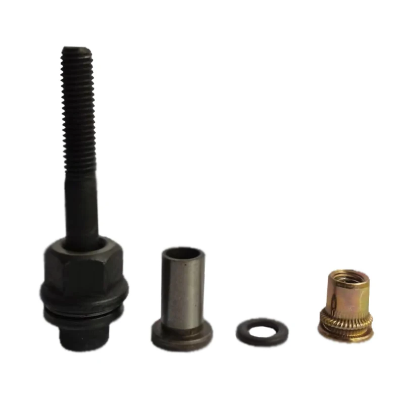 AlaRui-Long Neck Rivet Nut Gun, Long Deep Hole, Thread Nut Riveter, Narrow Space Fits, aço carbono Rivet Nut, 20mm, M6, M8