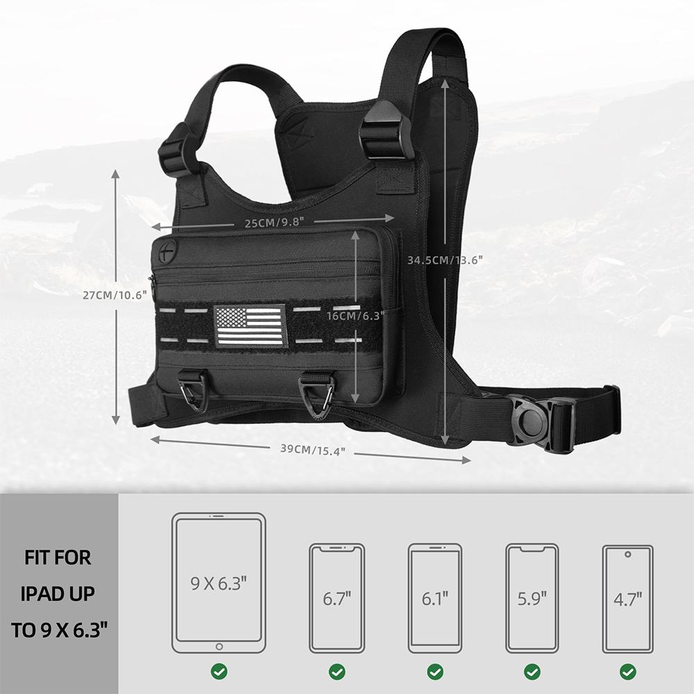 Torba na klatkę piersiową Męska torba na ramię na ramię o dużej pojemności Sporty na świeżym powietrzu i wypoczynek Moda Mała torba na ramię o dużej pojemności