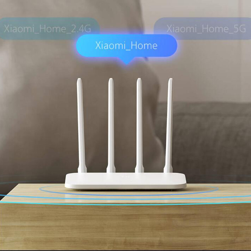 Xiaomi Mi Router 4A versión Gigabit 2,4 GHz 5GHz WiFi 1167Mbps WiFi repetidor 128MB DDR3 extensor de red de 4 antenas de alta ganancia
