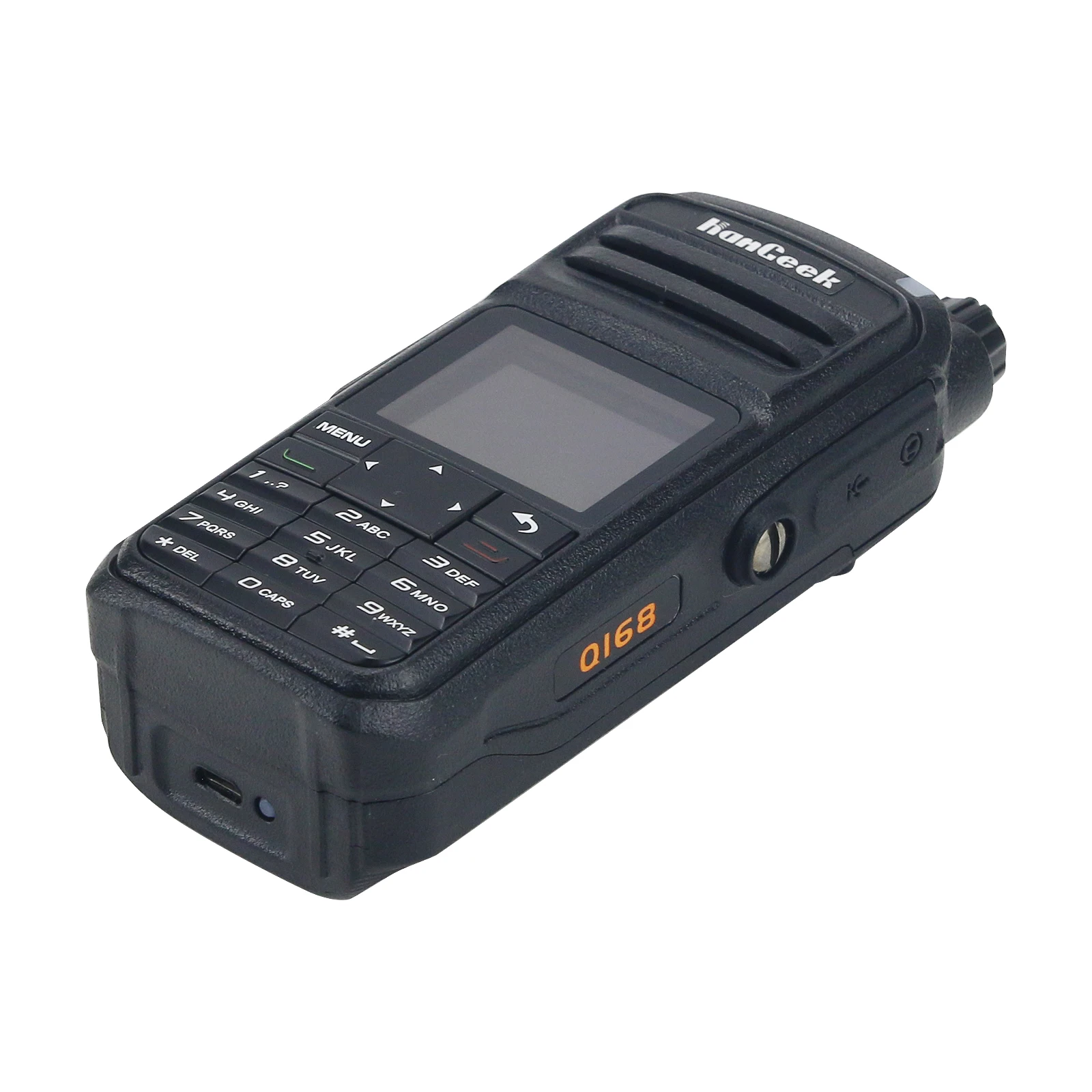 Hamgeek q168 4g poc radio 5000km gps walkie talkie wifi bluetooth handheld transceiver für zello
