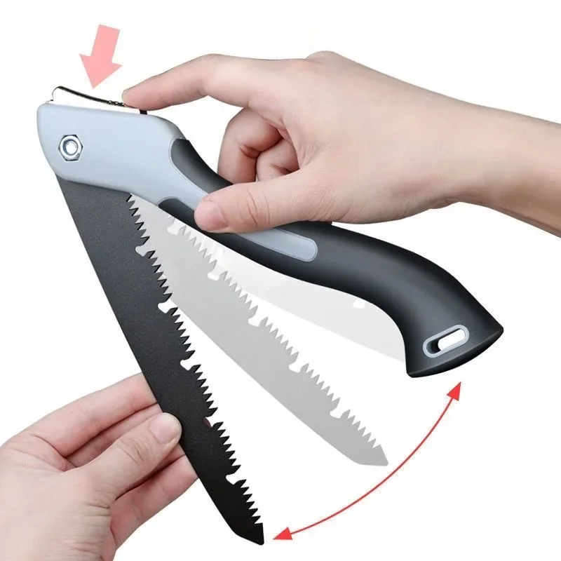 Folding Saw Woodworking Folding hacksaw Multifunction Cutting Wood Sharp Camping Garden Prunch Saw Tree Chopper Knife Hand