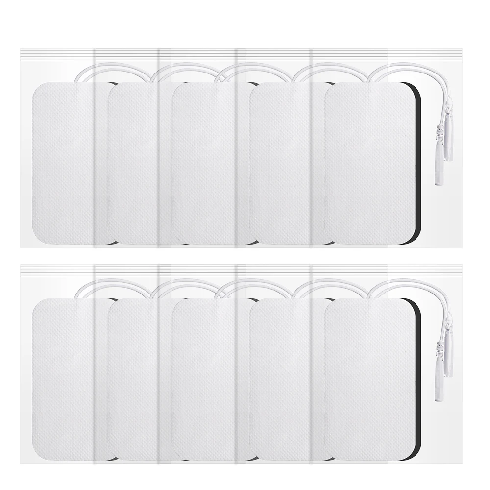 100/50/30/20P TENS EMS Electrode Pads เจล Patch สําหรับ Electrode สติกเกอร์อิเล็กโทรดกายภาพบําบัดนวดประสาทกระตุ้นกล้ามเนื้อ