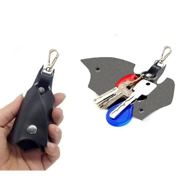 Colgante de llavero de estilo neutro para hombres y mujeres con ala de murciélago de Halloween accesorio hecho a mano-accesorio de llavero simple y único