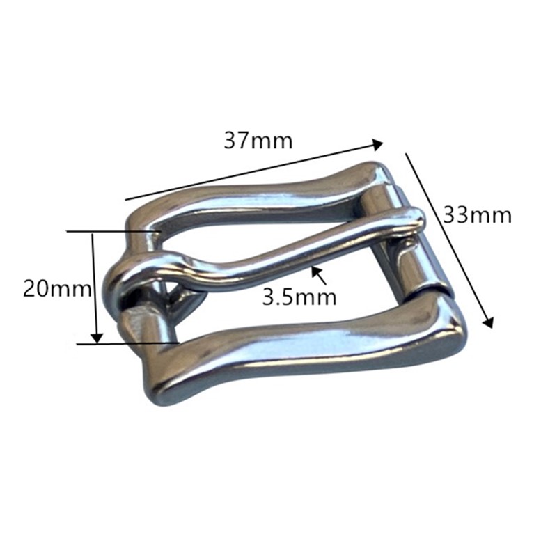 10 Chiếc Thắt Lưng Nam Khóa Lăn Khóa Da Cho Túi 17Mm 20Mm 26Mm